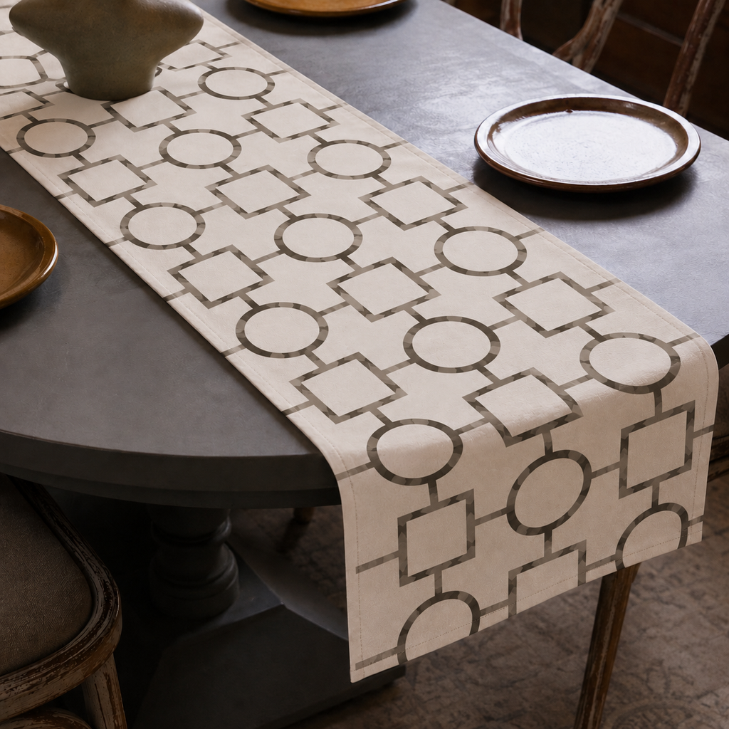 Golden Foliage Table Runner