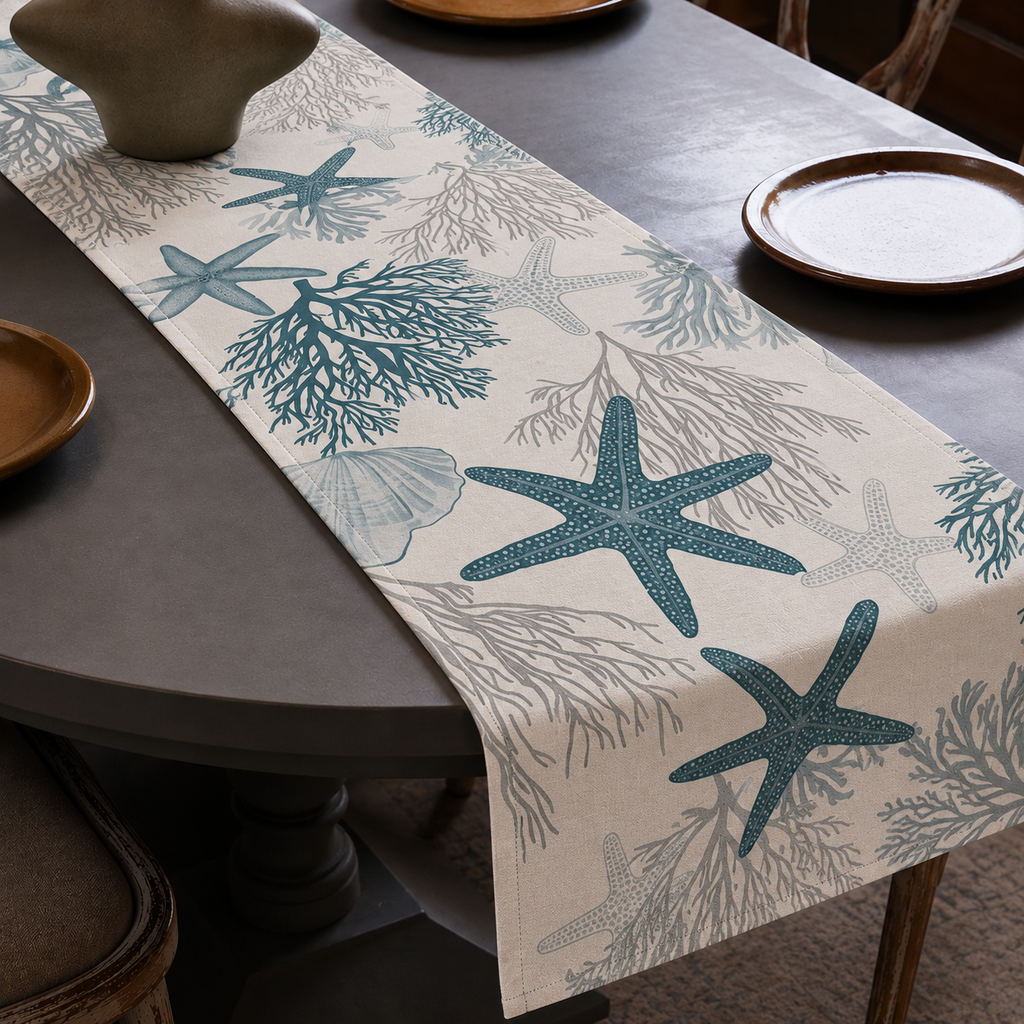 Mandala Dot Table Runner
