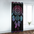 The Ethereal Neon-Gradient Mandala Panel