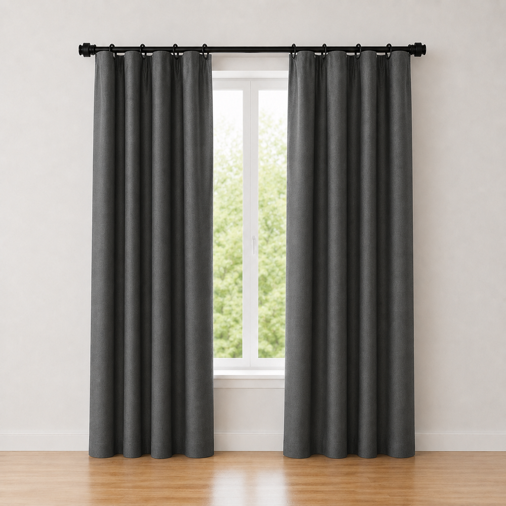 Burgundy Blackout Curtain