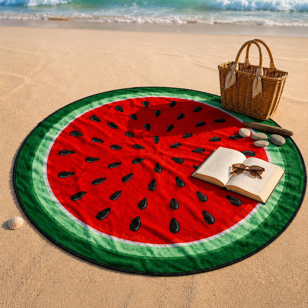 The Watermelon Beach Blanket