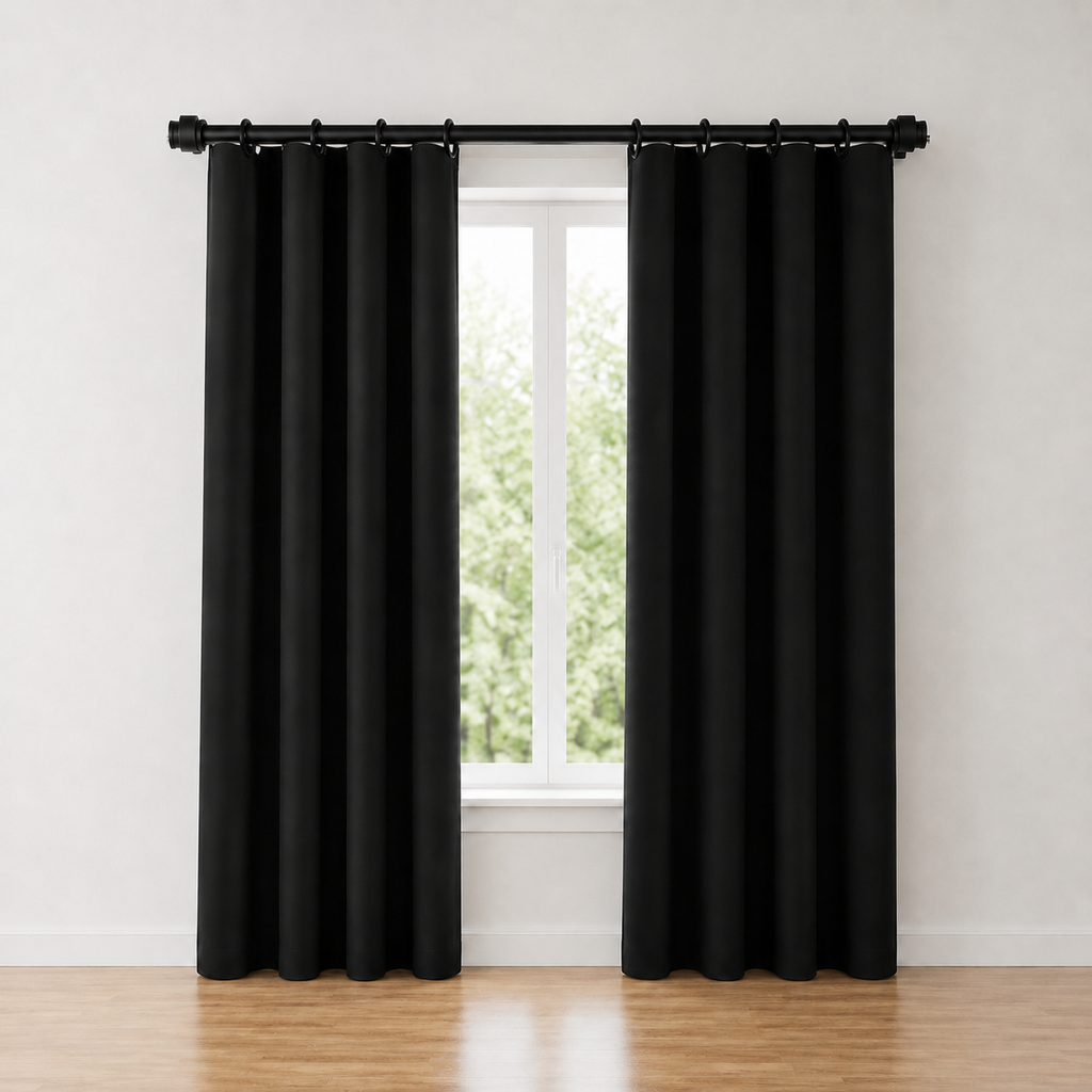 Burgundy Blackout Curtain