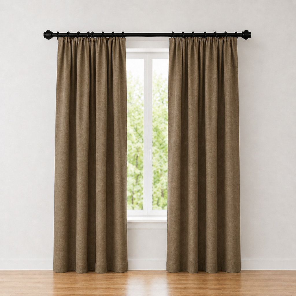 Burgundy Blackout Curtain
