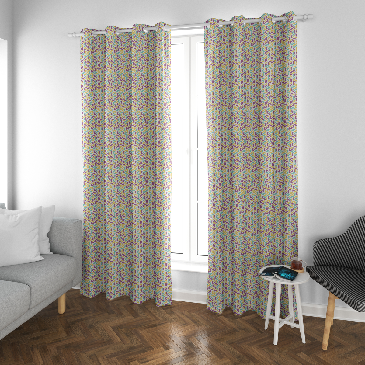 Floral Curtain