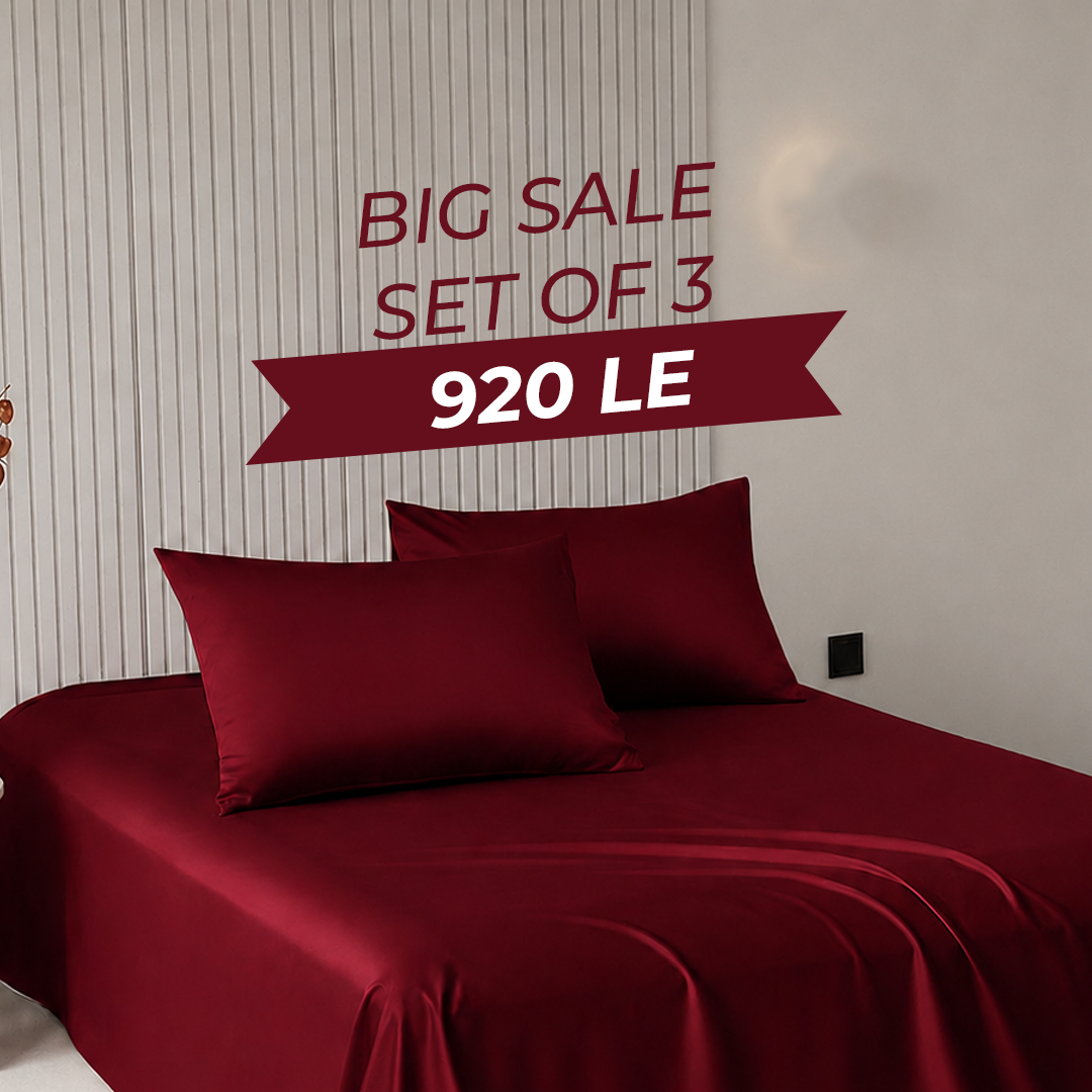 Premium Fitted Percale Sheets Set 3 Pieces