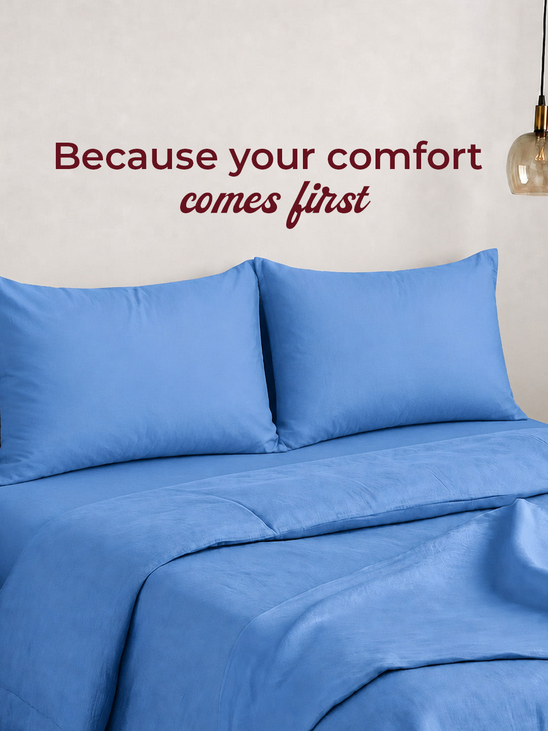 Flat Percale Sheet Set of 3 pieces