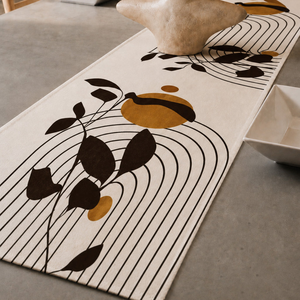 Palm Leaf Table Runner