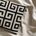 Hellenic Labyrinth Cushion