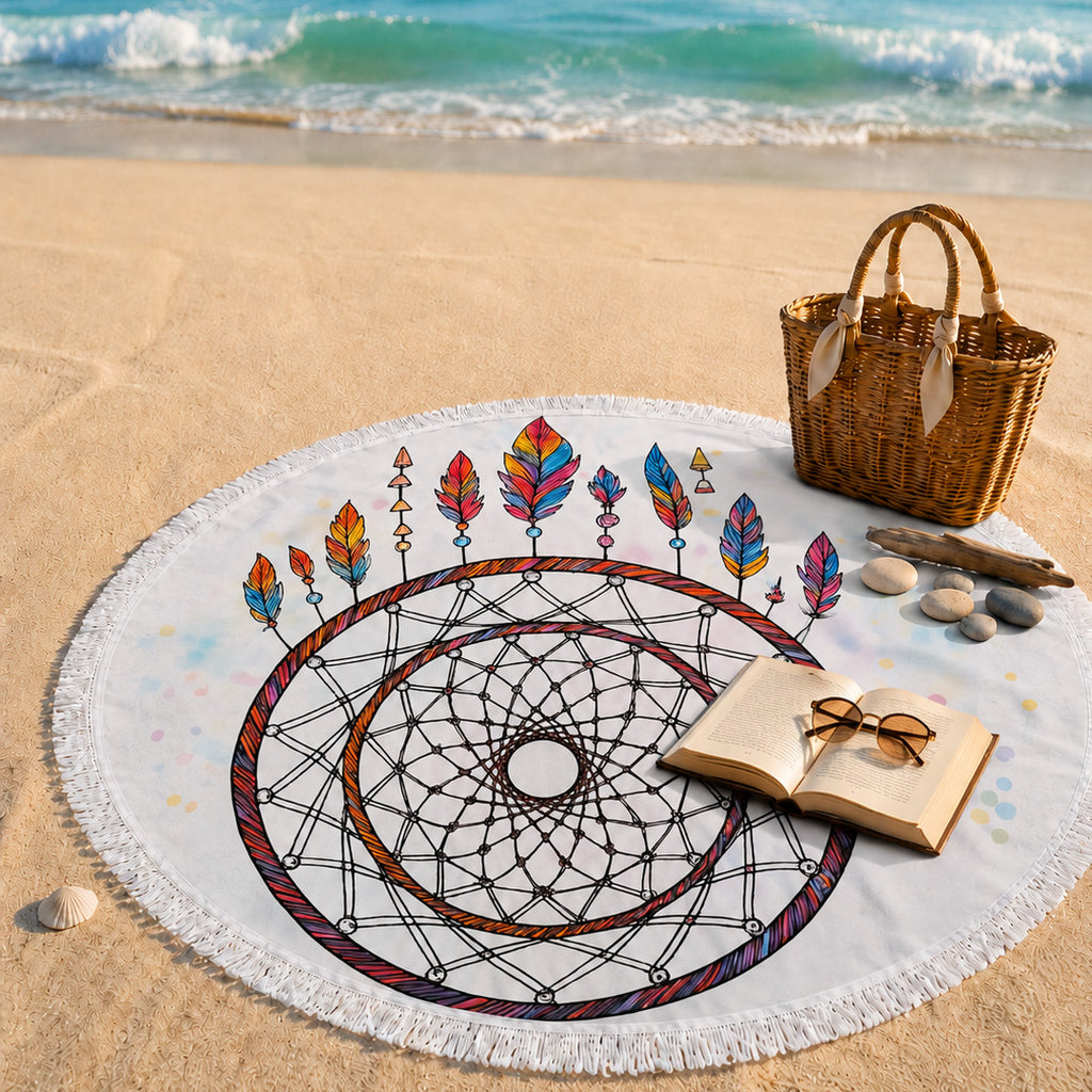 The Dreamcatcher Beach Blanket