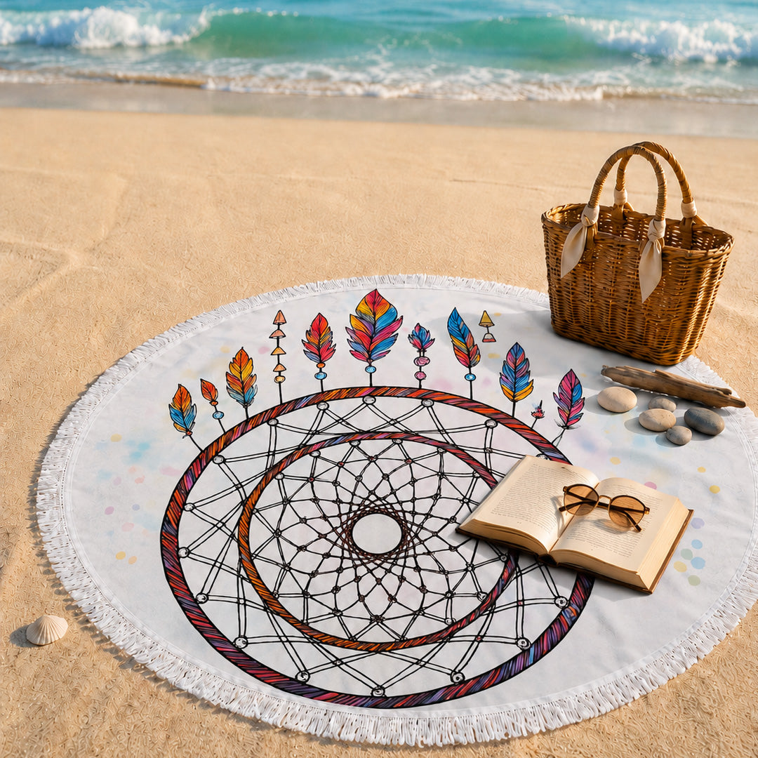 The Dreamcatcher Beach Blanket