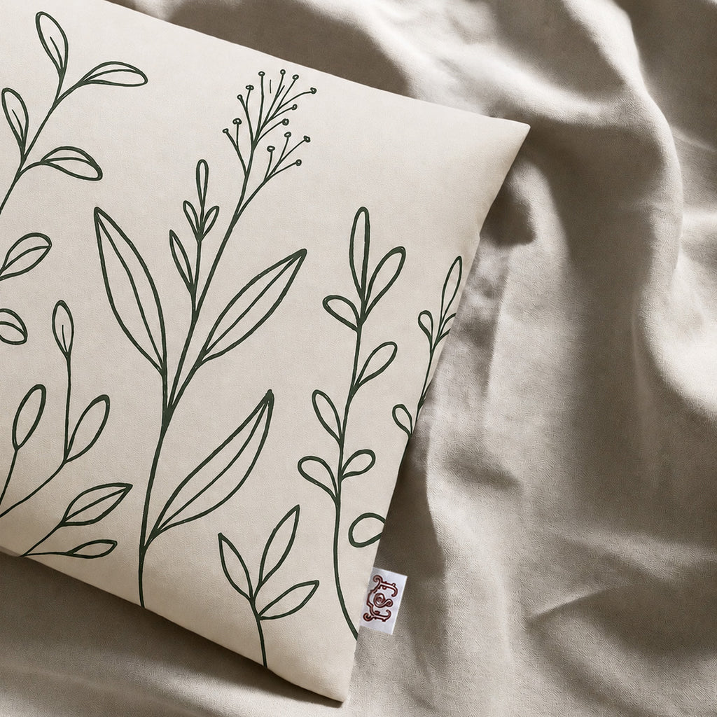 Wildflower Sketch Cushion