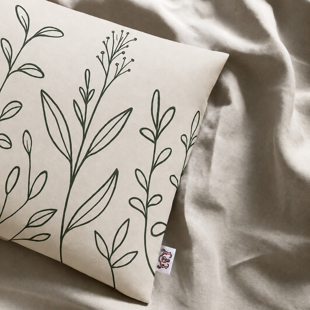 Wildflower Sketch Cushion