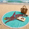 The Sea Turtle Beach Blanket