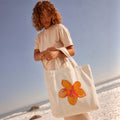Retro Bloom Tote Bag