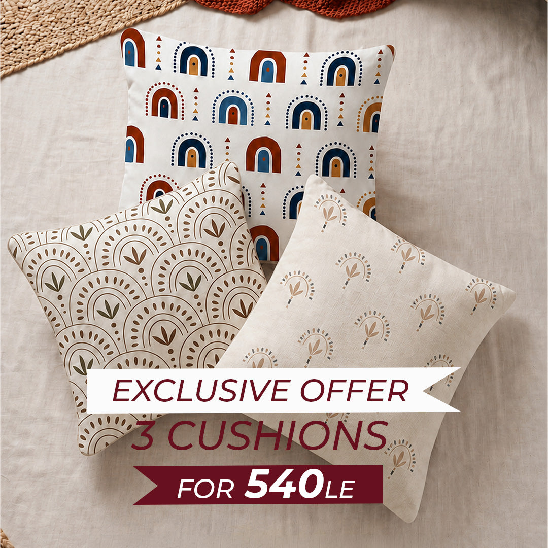 Bohemian Set of 3 Cushions
