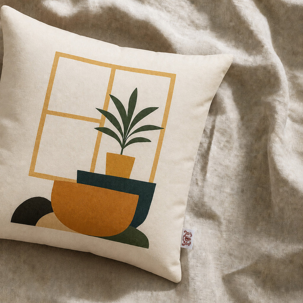 The Sunlit Conservatory Cushion