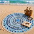 The Geometric Mandala Beach Blanket