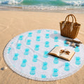 The Minimalist Pineapple Beach Blanket