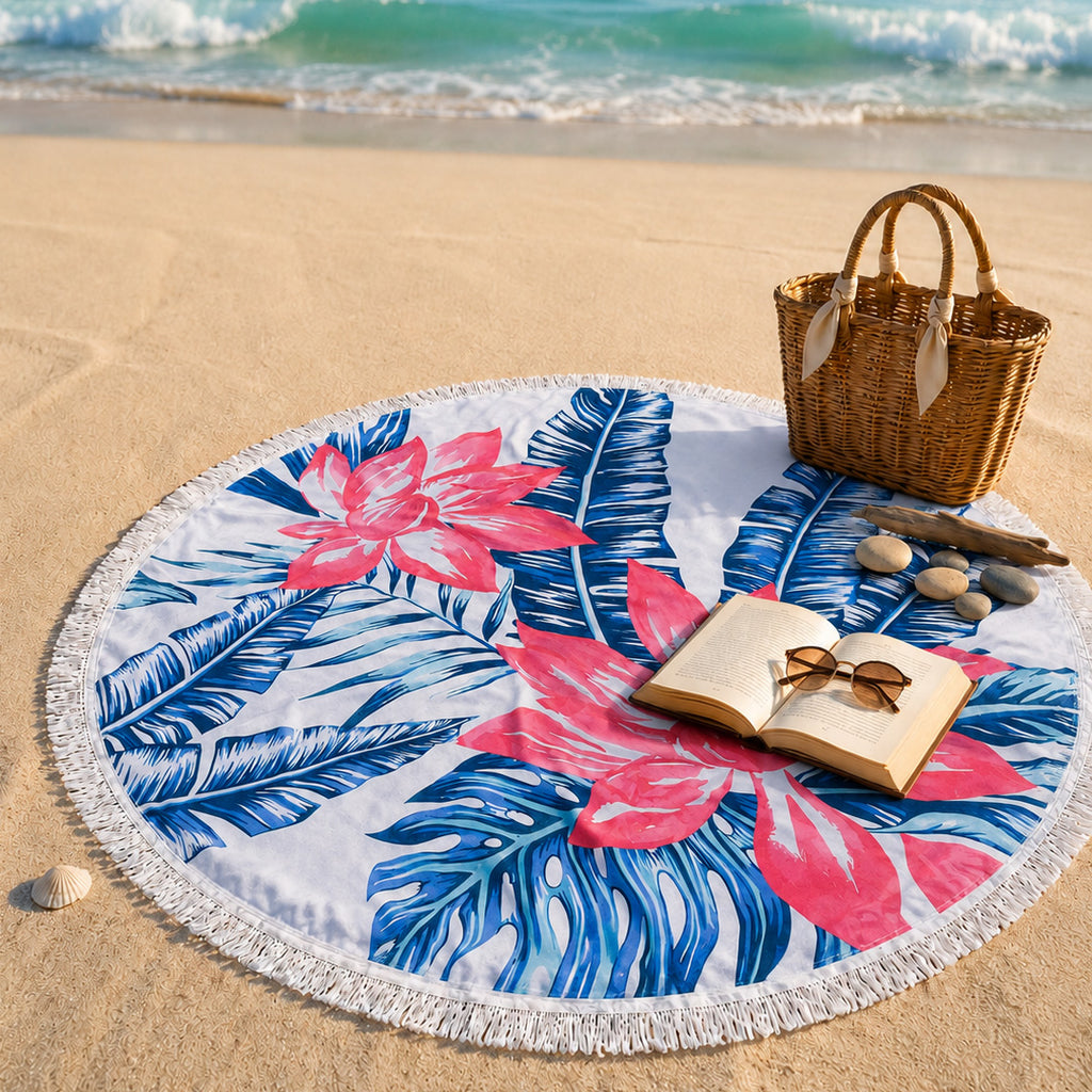 Floral Beach Blanket
