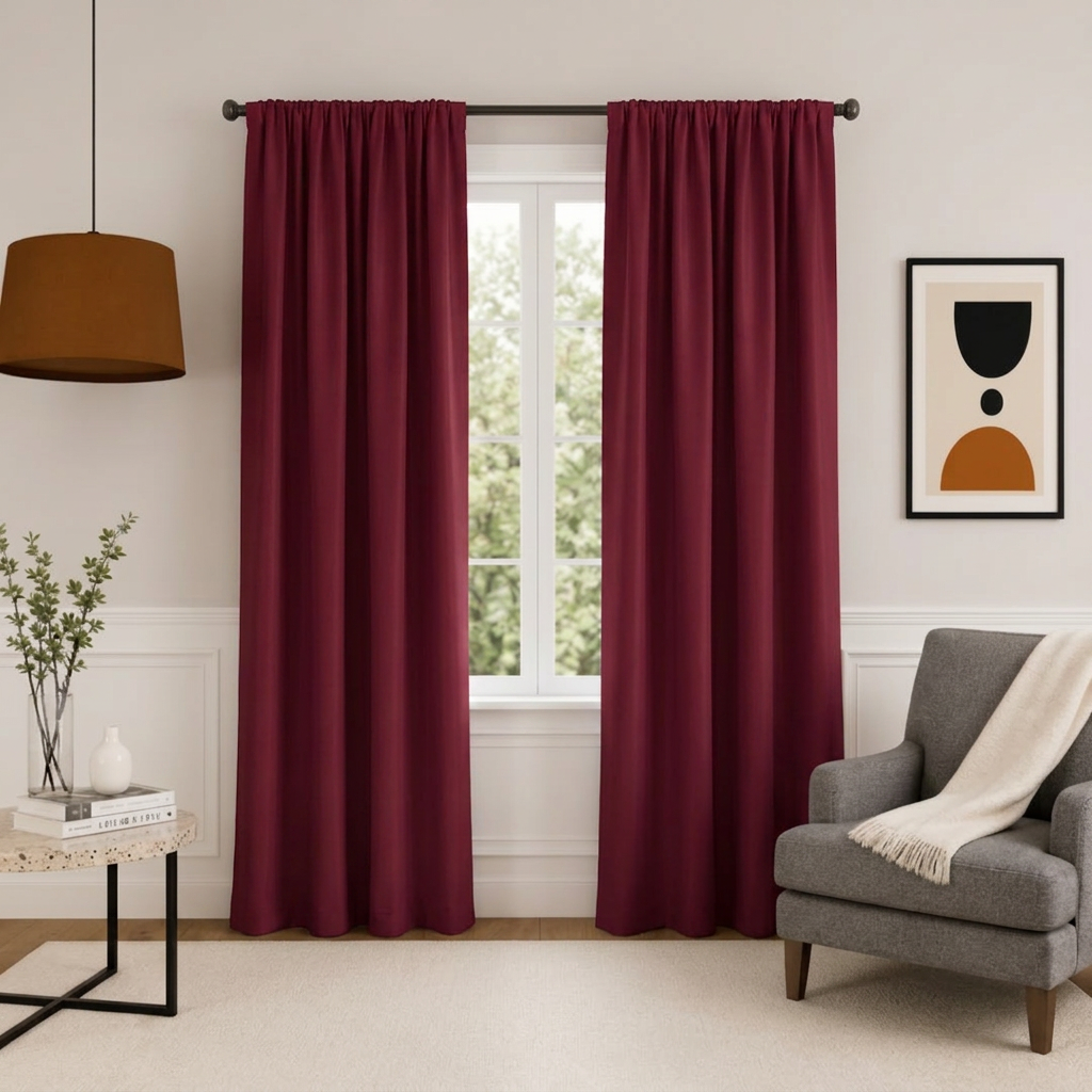 Cafe Blackout Curtain