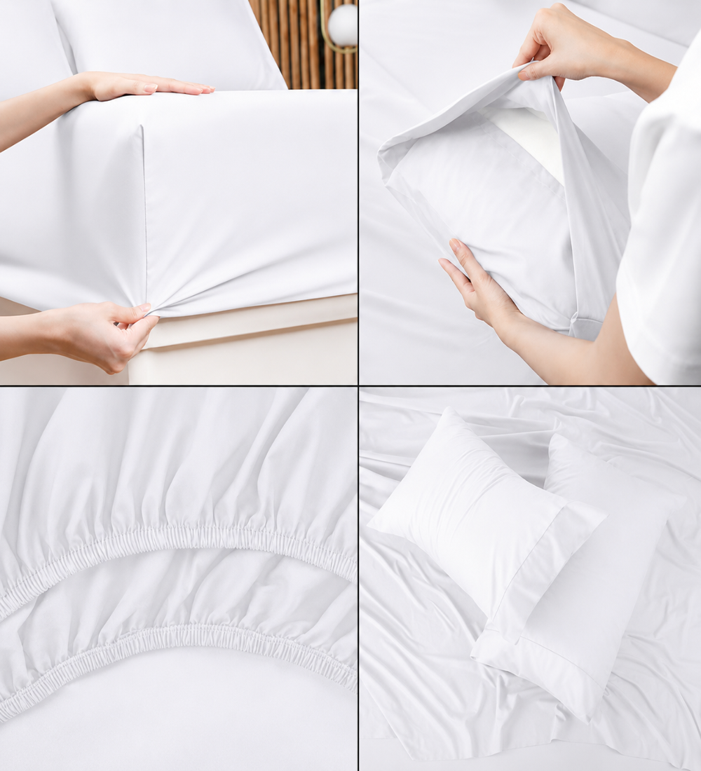 Premium Fitted Sheet Set 3 Pieces