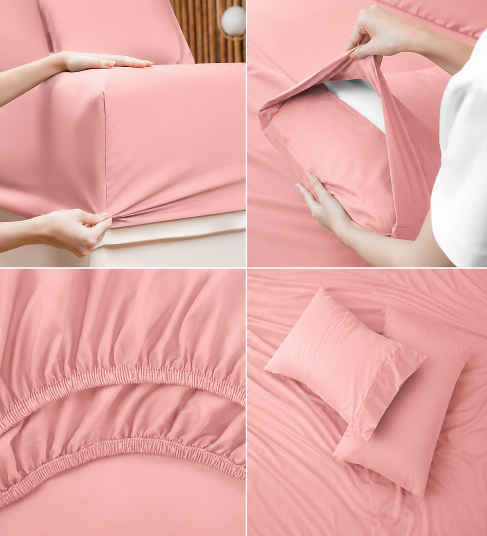 Premium Fitted Sheet Set 3 Pieces