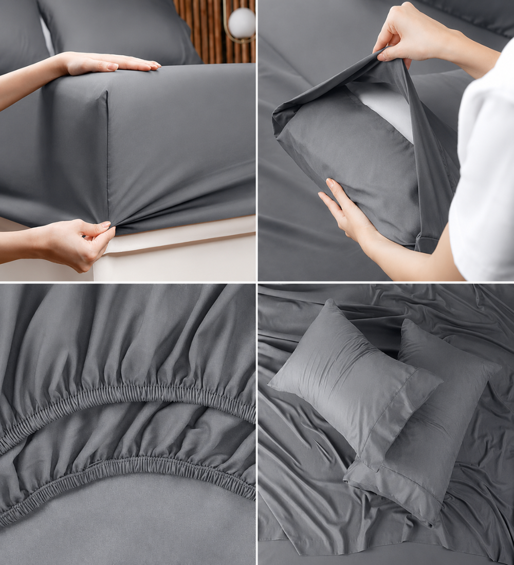 Premium Fitted Sheet Set 3 Pieces