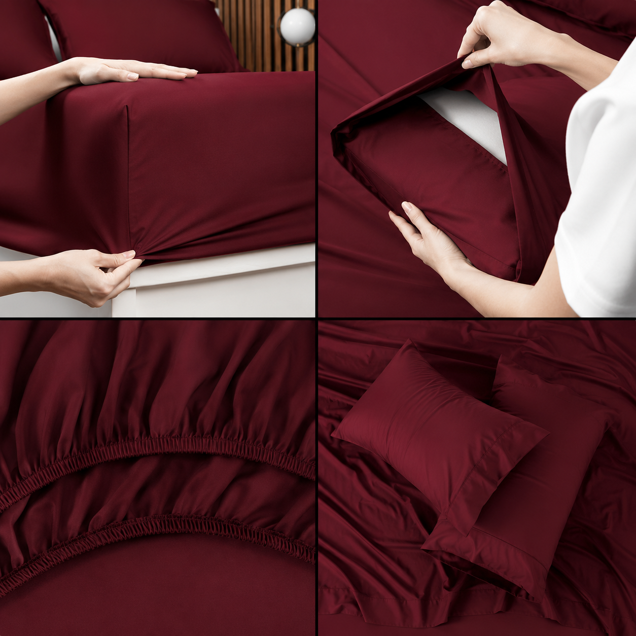 Premium Fitted Sheet Set 3 Pieces