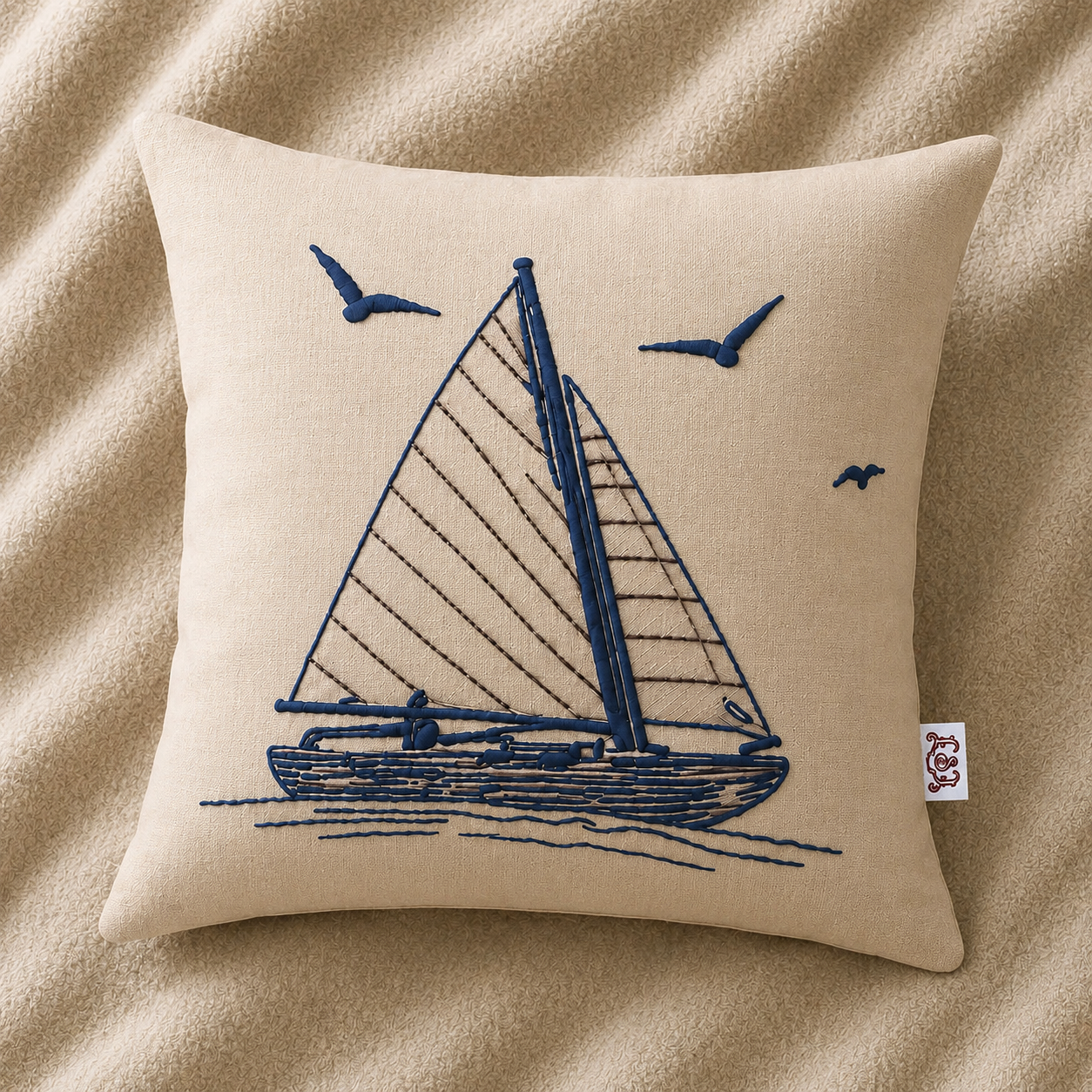 Voyager’s Sail Cushion