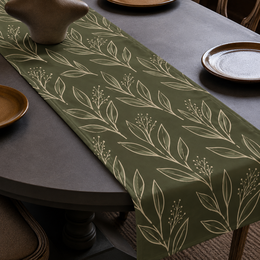 Leafy Table Runner