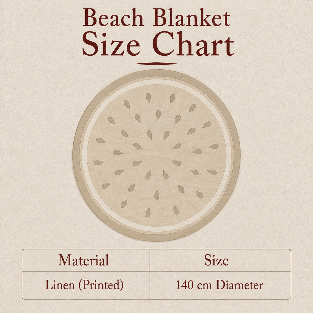 The Watermelon Beach Blanket