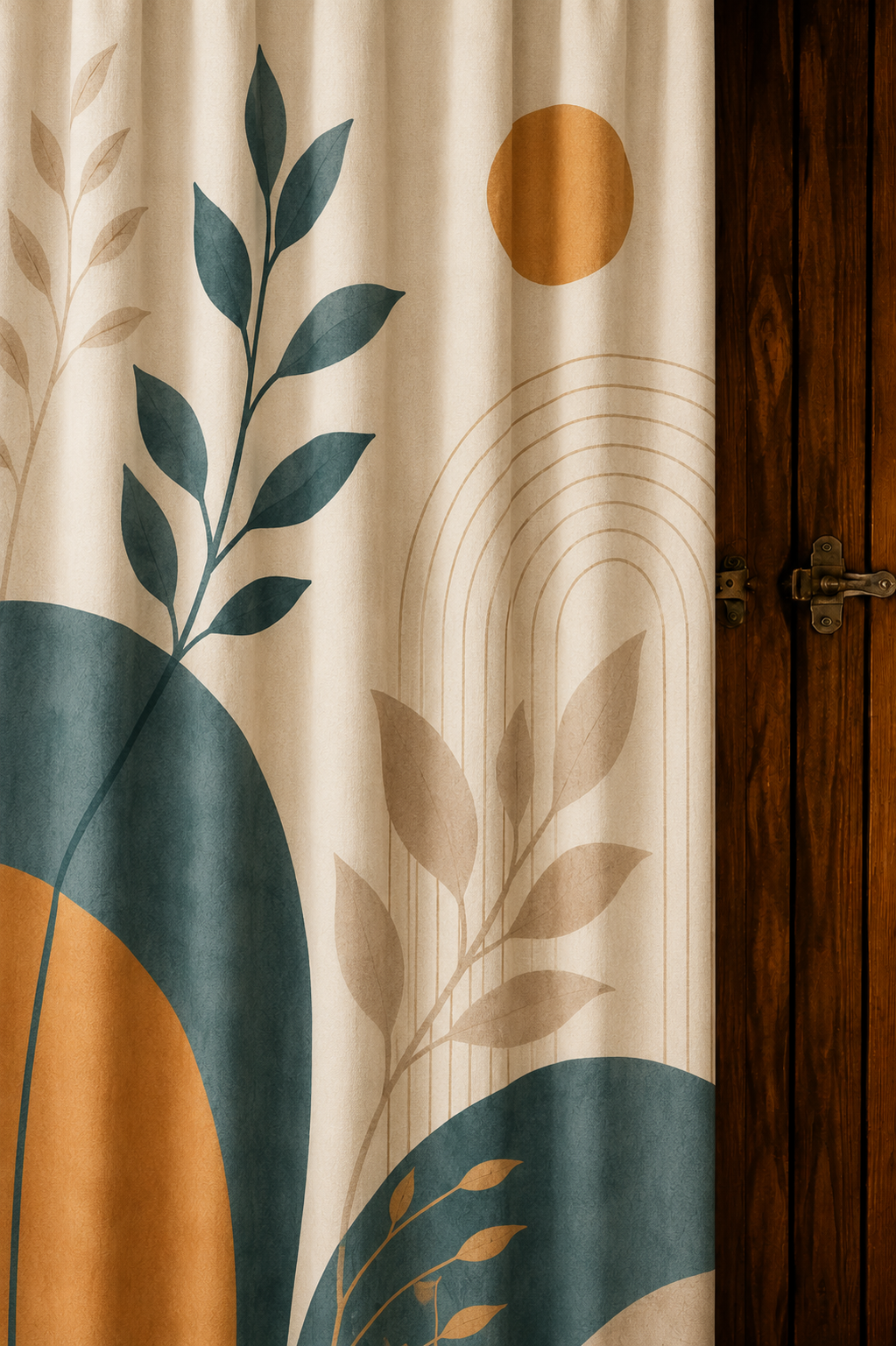 The Ethereal Foliage Statement Drapes