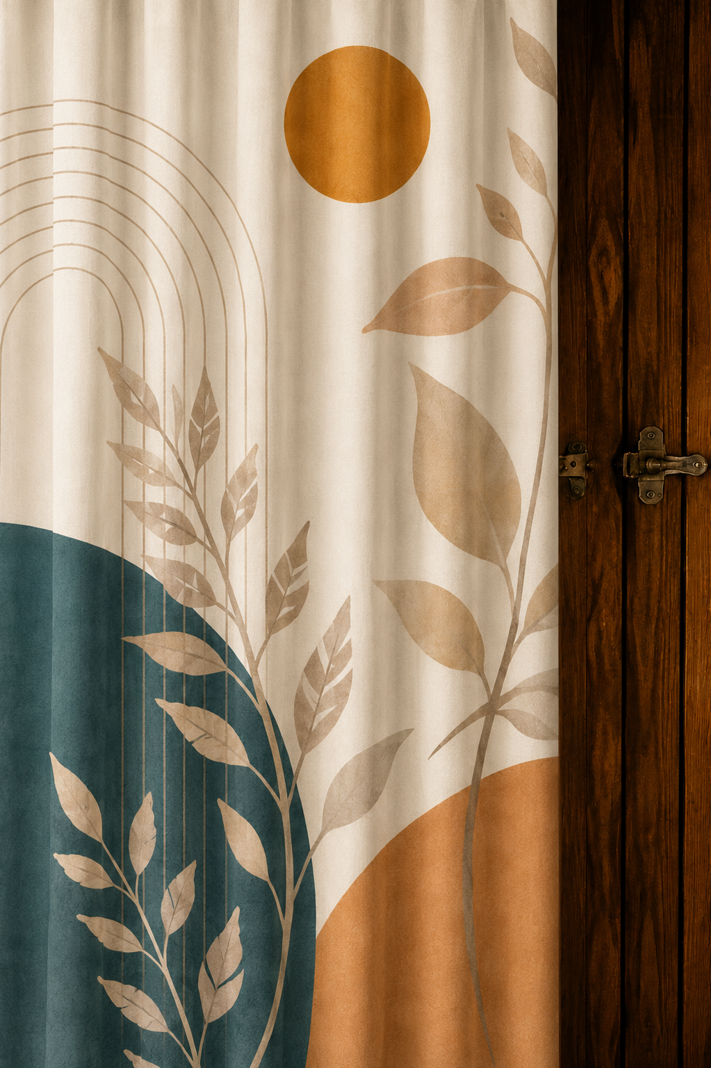 The Ethereal Foliage Statement Drapes
