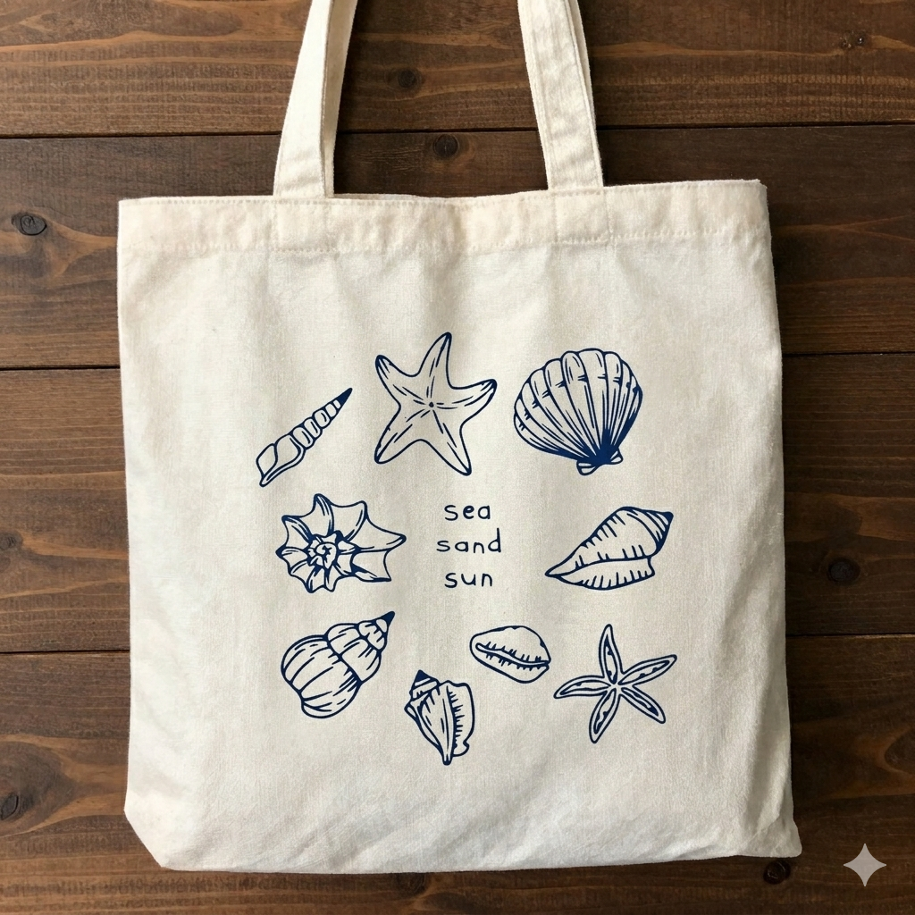 Sea Shells Tote Bag