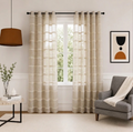 Patterned Sheer Curtain