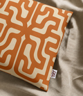 The Sun-Drenched Silhouette Cushion