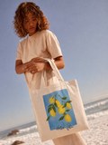 Dolce Vita Italian Lemon Paint Tote Bag