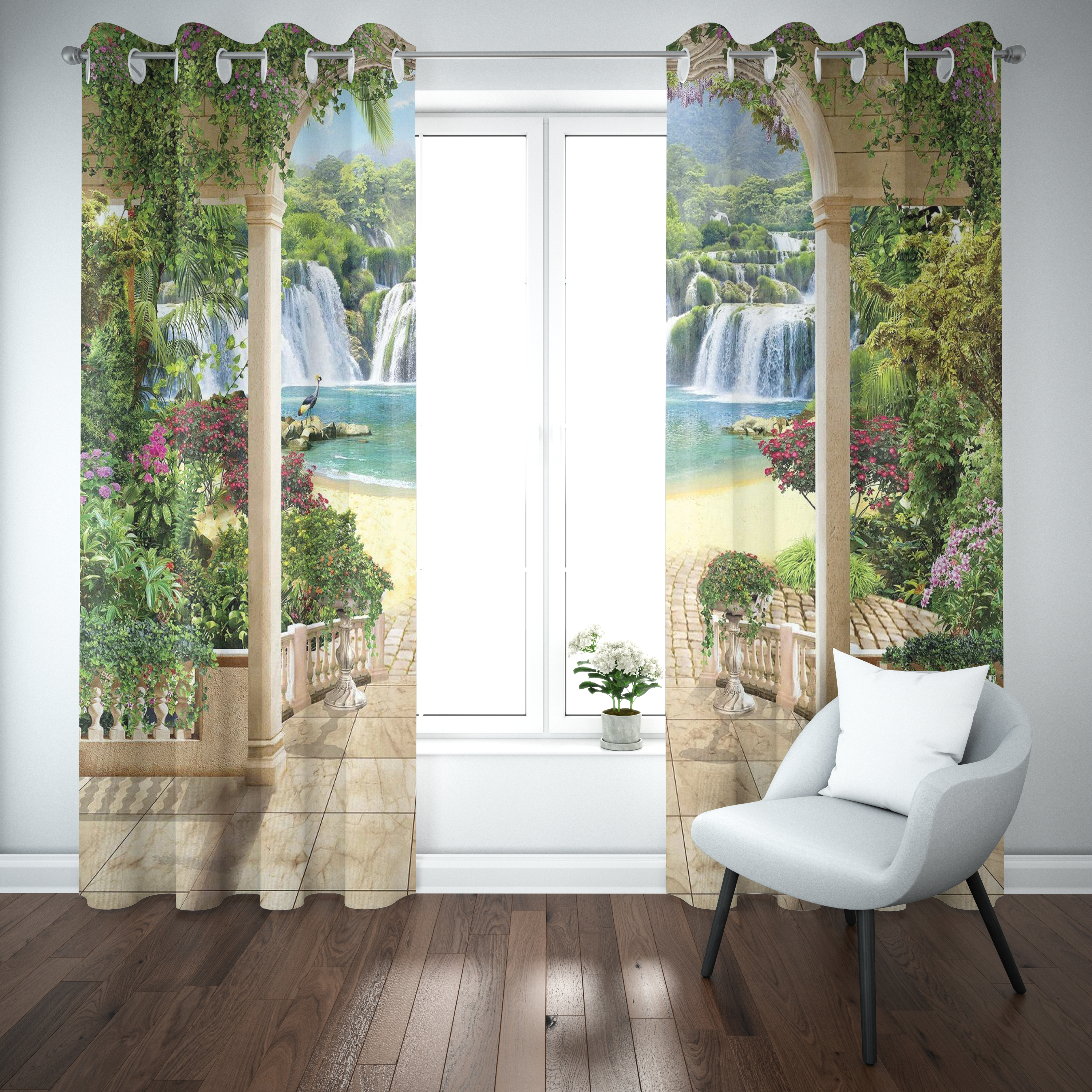 Organic View Curtain