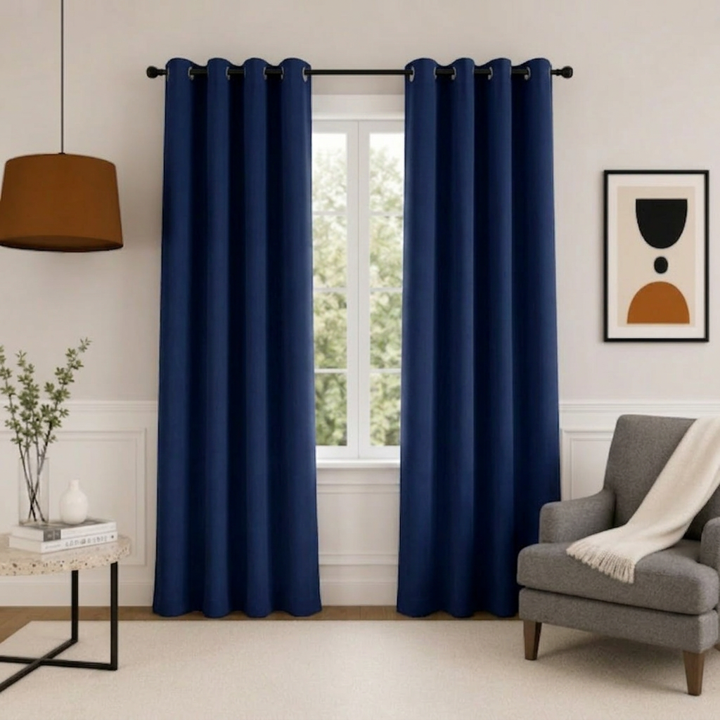 Brown Blackout Curtain