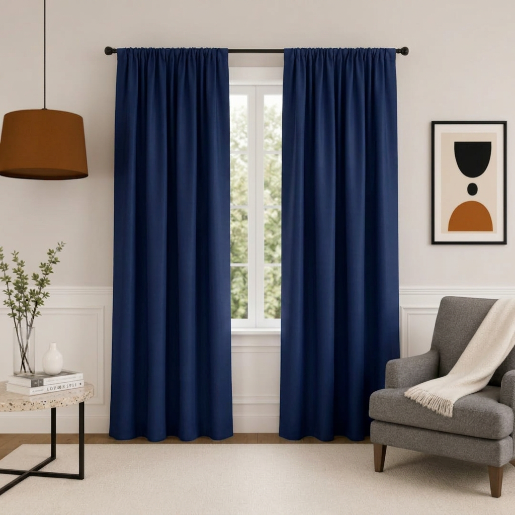 Brown Blackout Curtain