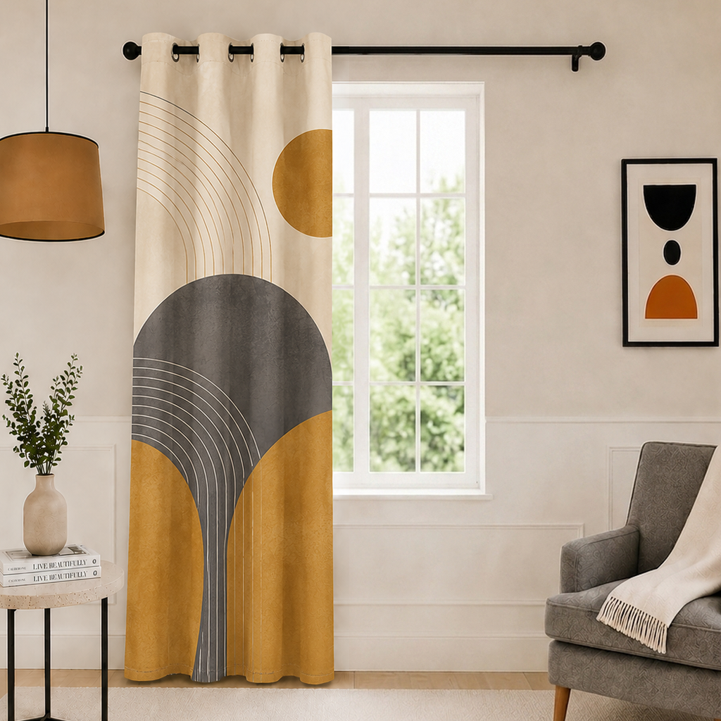 The Bauhaus Abstract Curtain