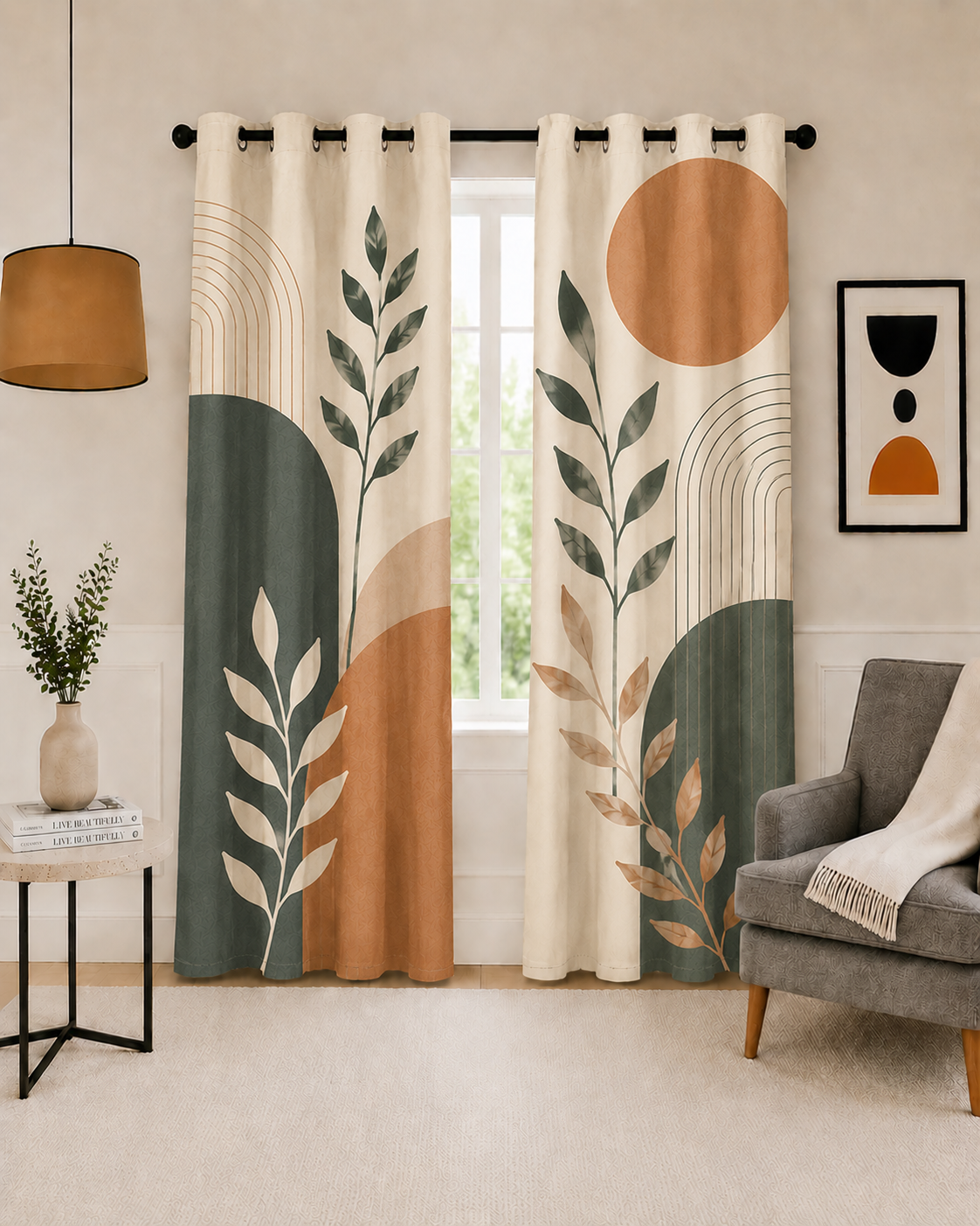 The Twilight Botanical Harmony Drape