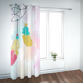 Watercolor Dreamer Dreamcatcher Curtain