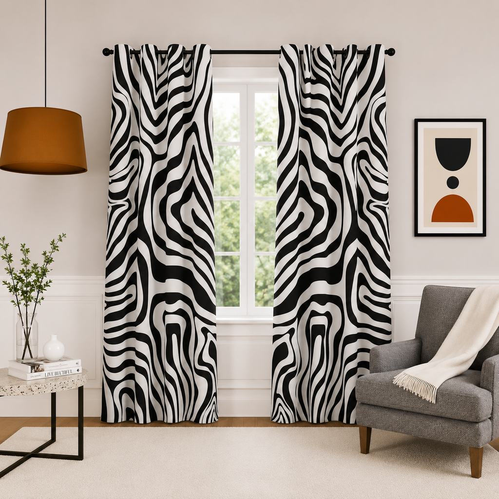 Zebra Curtain