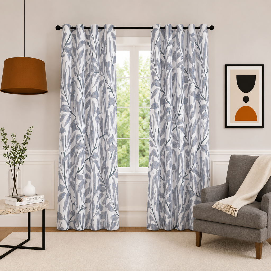 The Botanical Willow Reflection Drapes