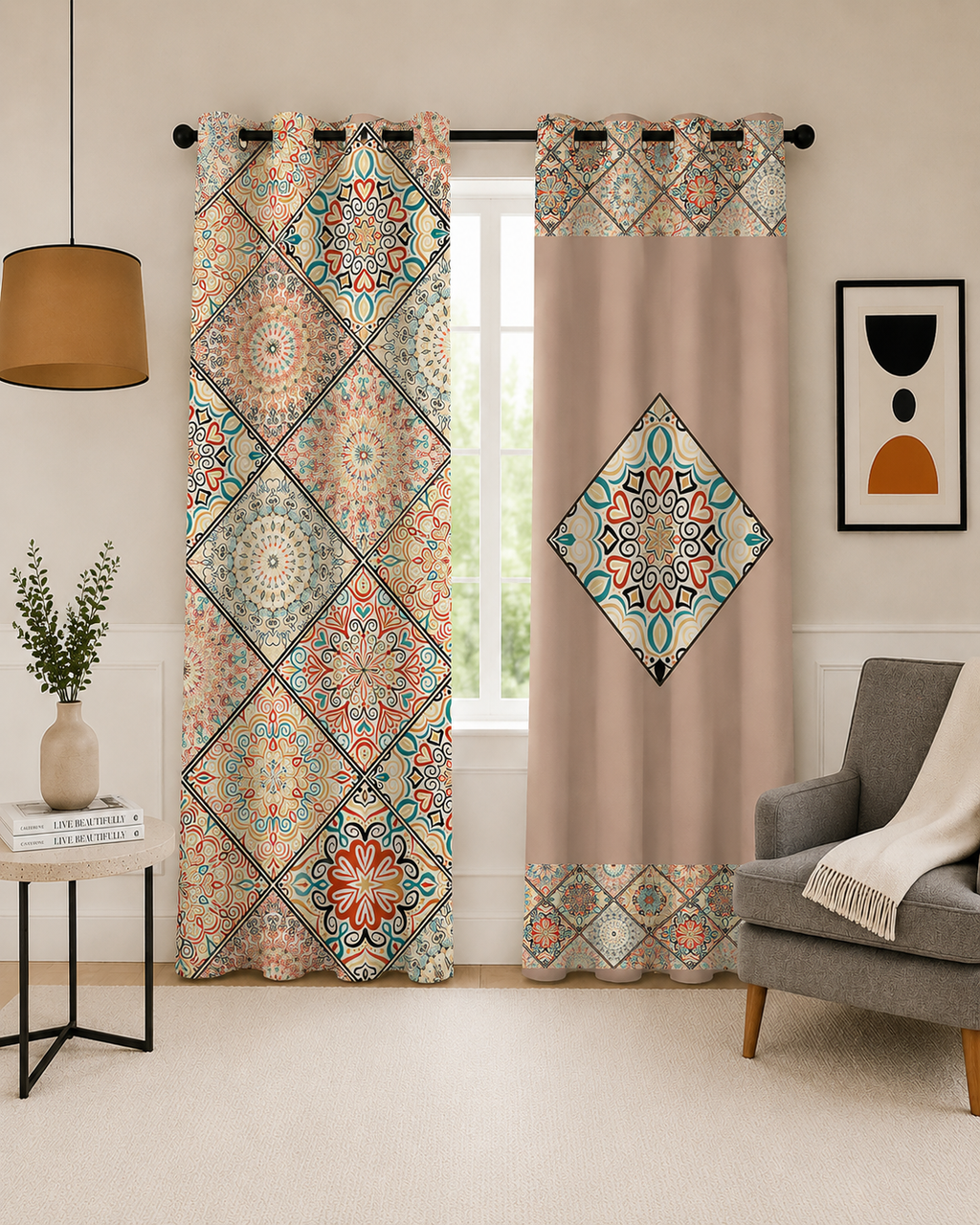 The Kaleidoscope Tile Heritage Drape