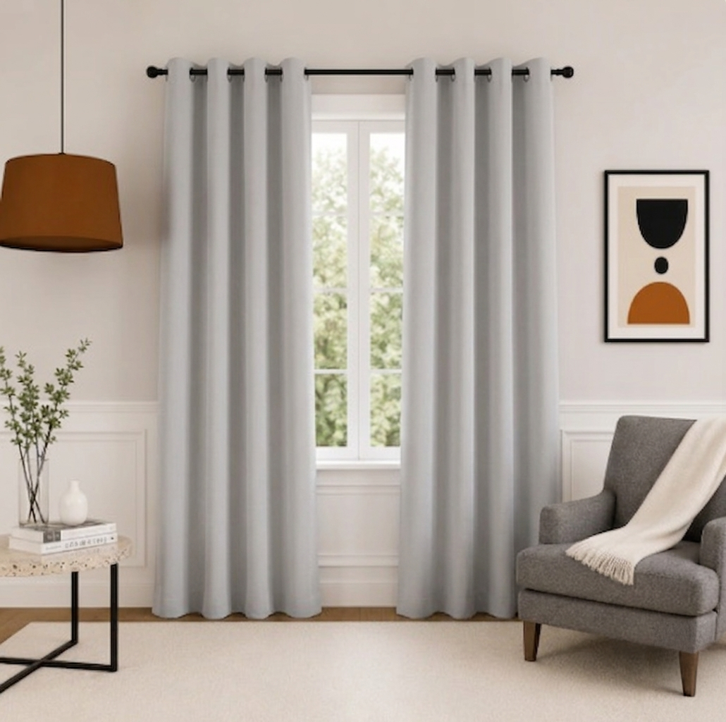 Brown Blackout Curtain