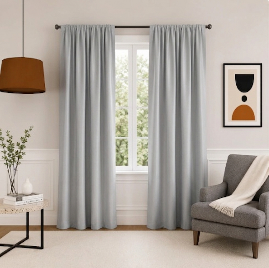 Brown Blackout Curtain