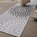 Grey Minimalist Branch Table Runner