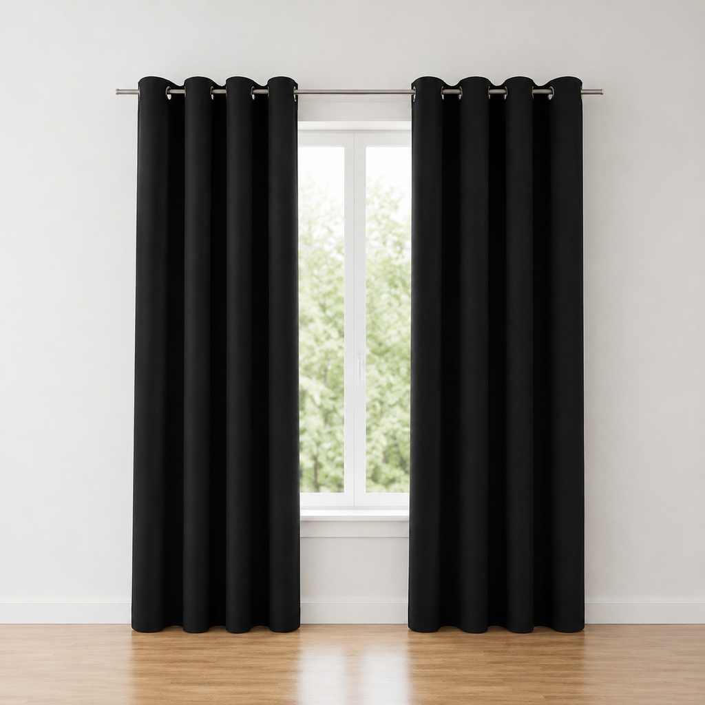 Burgundy Blackout Curtain